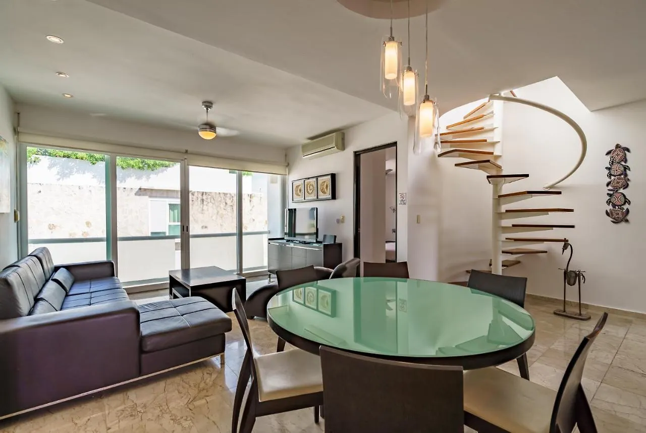 Apartment Close Beach Calle6 With Jacuzzi Playa del Carmen