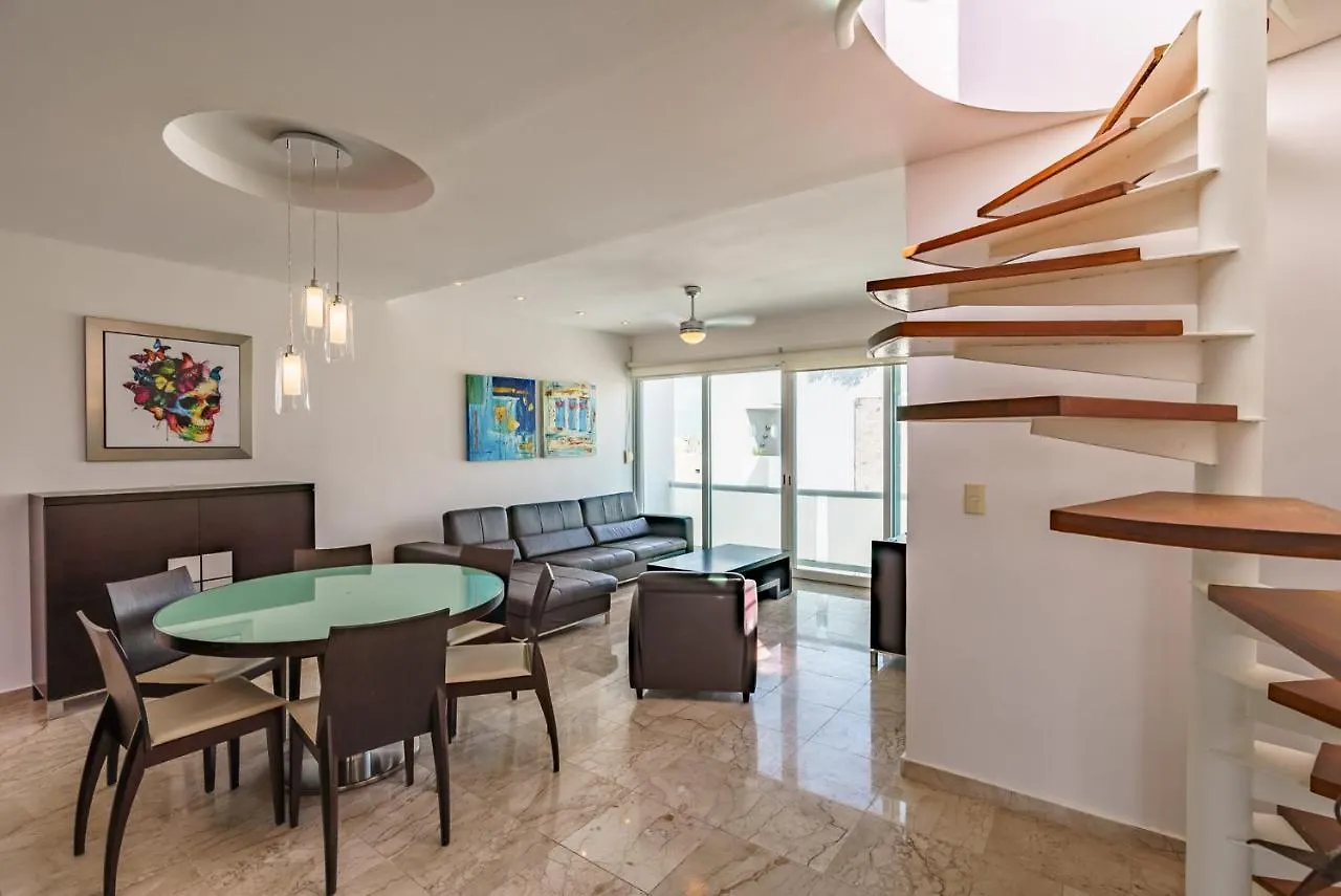 Apartment Close Beach Calle6 With Jacuzzi Playa del Carmen