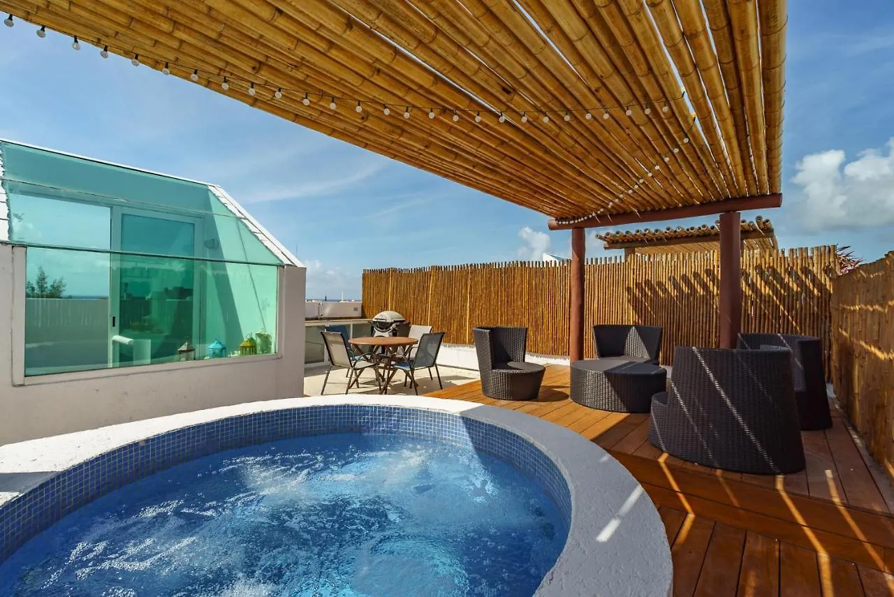 Apartment Close Beach Calle6 With Jacuzzi Playa del Carmen