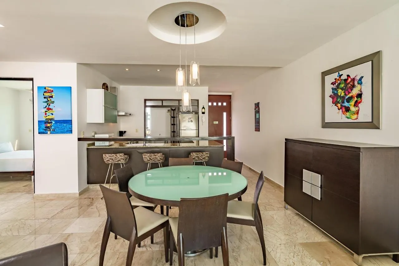 Apartment Close Beach Calle6 With Jacuzzi Playa del Carmen