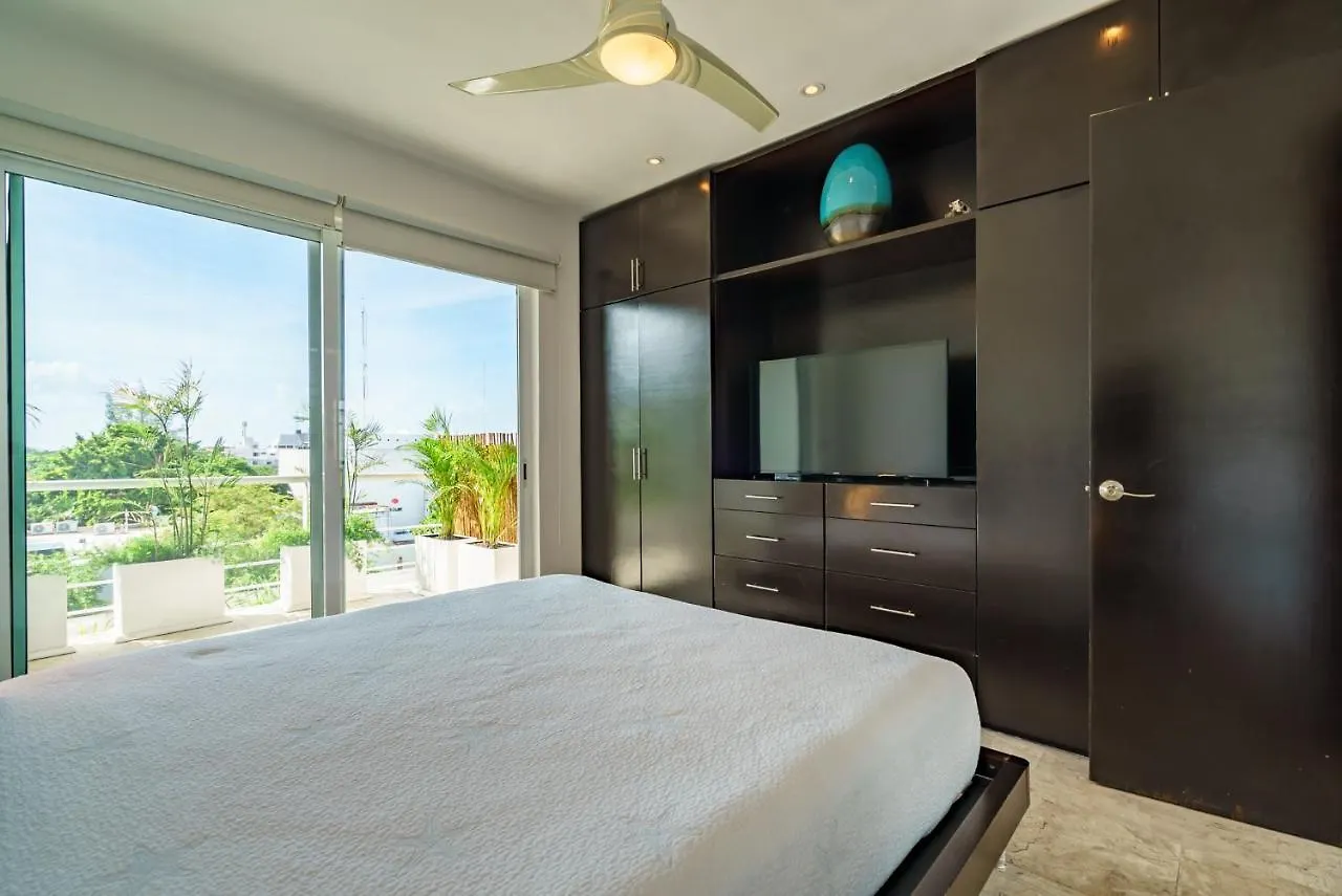 Apartment Close Beach Calle6 With Jacuzzi Playa del Carmen