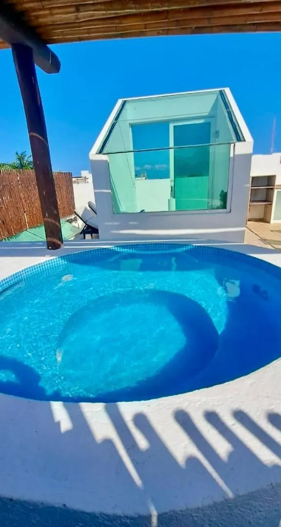 Apartment Close Beach Calle6 With Jacuzzi Playa del Carmen